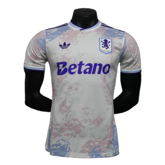 Aston Villa Away Football Jersey 2025-2026 Player version
